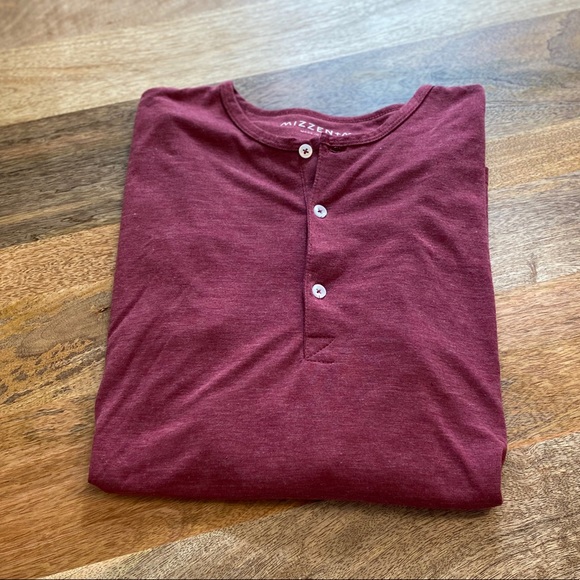Mizzen+Main Other - Mizzen and Main Heathered Henley